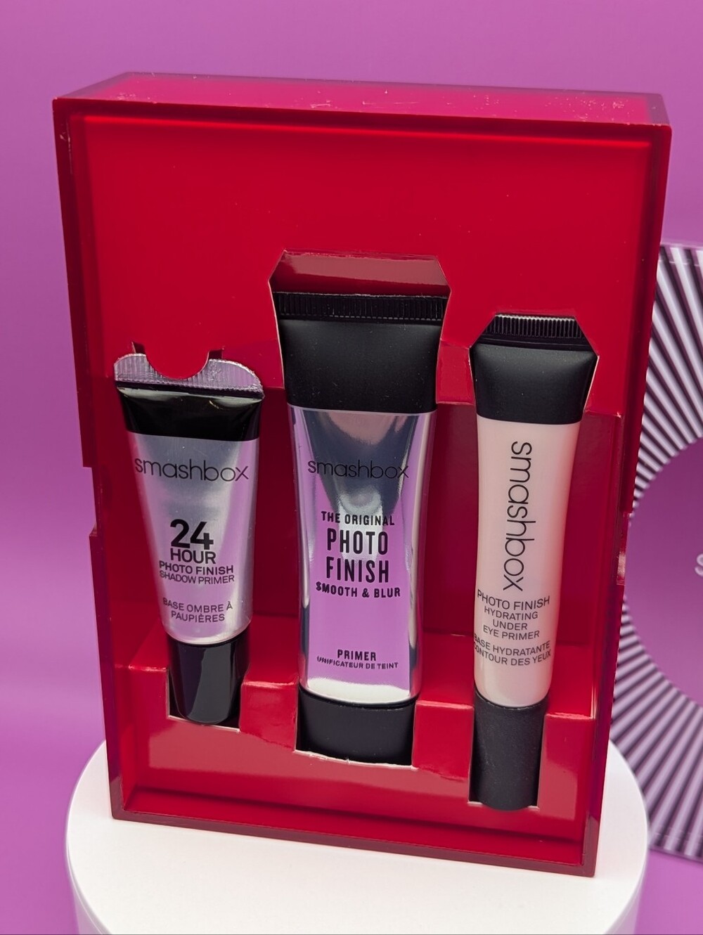 Smashbox Photo Finish Face & Eye Primer Trio-Under Eye Gently Used-Others New - Picture 3 of 8